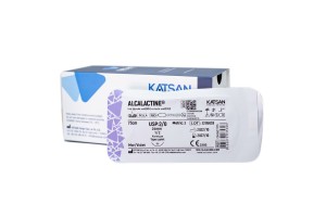 Шовный материал ALCALACTINE 2/0 75 см, колющая 26мм 1/2, 12 шт/уп