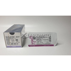 Шовный материал ALCALACTINE 5/0 75см, обратно-режущая 13мм, 3/8, 12шт/уп Шовный материал ALCALACTINE 5/0 75см, обратно-режущая 13мм, 3/8, 12шт/уп