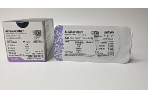 Шовный материал ALCALACTINE 6/0 75см, режущая 13мм, 3/8, 12шт/уп