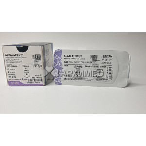 Шовный материал ALCALACTINE 6/0 75см, режущая 13мм, 3/8, 12шт/уп
