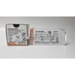 Шовный материал ALCALACTONE 2/0 75см, режущая 22мм, 1/2, 12шт/уп