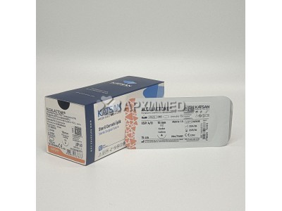 Шовный материал ALCALACTONE 4/0 75см, режущая 16мм, 1/2, 12шт/уп