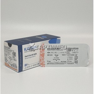 Шовный материал ALCALACTONE 5/0 75см, обратно-режущая 19мм, 3/8, 12шт/уп