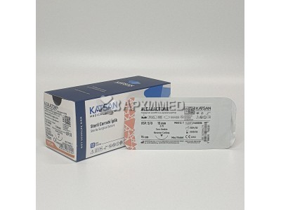 Шовный материал ALCALACTONE 5/0 75см, обратно-режущая 19мм, 3/8, 12шт/уп