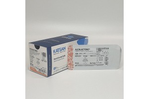 Шовный материал ALCALACTONE 6/0 45см, колющая 13мм, 1/2, 12шт/уп