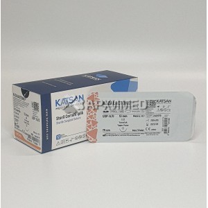 Шовный материал ALCALACTONE 6/0 75см, колющая 13мм, 1/2, 12шт/уп