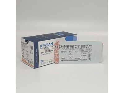 Шовный материал ALCALACTONE 6/0 75см, колющая 13мм, 1/2, 12шт/уп