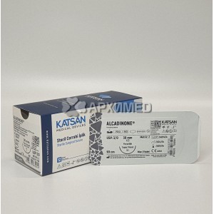 Шовный материал ALCADINONE 3/0 90см, колющая 30мм, 1/2, 12шт/уп Шовный материал ALCADINONE 3/0 90см, колющая 30мм, 1/2, 12шт/уп