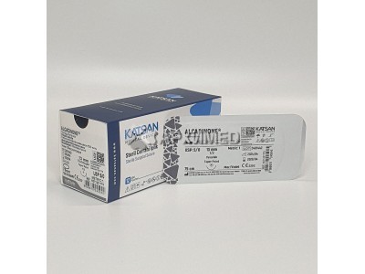 Шовный материал ALCADINONE 5/0 75см, колющая 13мм, 1/2, 12шт/уп
