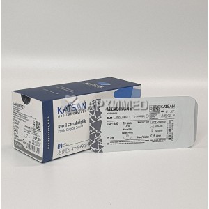 Шовный материал ALCADINONE 6/0 75см, колющая 13мм, 3/8, 12шт/уп Шовный материал ALCADINONE 6/0 75см, колющая 13мм, 3/8, 12шт/уп