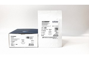 Шовный материал ALCADINONE 0 15см, колющая 28мм, 1/2, 12шт/уп