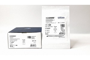Шовный материал ALCADINONE 3/0 30см, колющая 17мм, 1/2, 12шт/уп