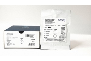 Шовный материал ALCADINONE 3/0 30см, колющая 27мм, 5/8, 12шт/уп