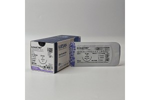 Шовный материал ALCALACTINE 1 90см, колющая 37мм, 1/2, 12шт/уп