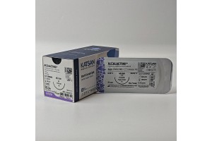 Шовный материал ALCALACTINE 1 75см, колющая 40мм, 1/2, 12шт/уп
