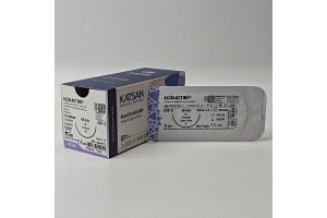 Шовный материал ALCALACTINE 0 75см, колющая 48мм, 1/2, 12шт/уп