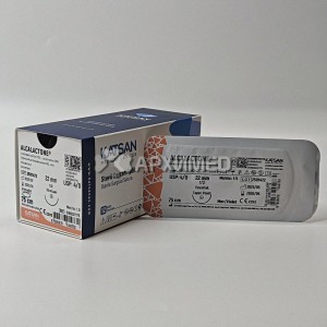 Шовный материал ALCALACTONE 4/0 75см, колющая 22мм, 1/2, 12шт/уп