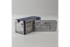 Шовный материал ALCADINONE 0 150см, колющая 40мм, 1/2, петля, 12шт/уп