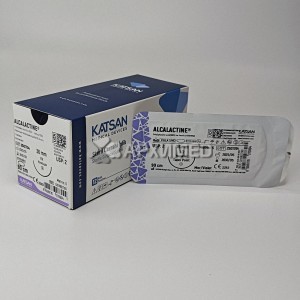 Шовный материал ALCALACTINE 2 90см, колющая 36мм, 1/2, 12шт/уп