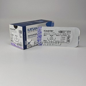 Шовный материал ALCALACTINE 1 90см, колющая 40мм, 1/2, 12шт/уп