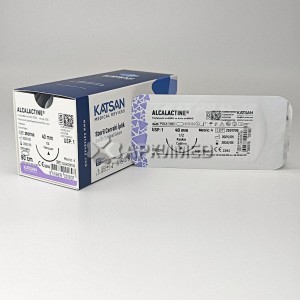 Шовный материал ALCALACTINE 1 90см, режущая 40мм, 1/2, 12шт/уп