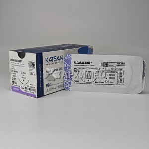 Шовный материал ALCALACTINE 0 75см, режущая 35мм, 3/8, 12шт/уп