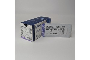 Шовный материал ALCALACTINE 4/0 45см, режущая 25мм, 3/8, 12шт/уп