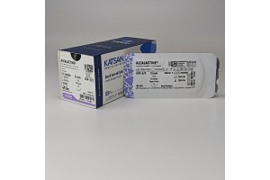 Шовный материал ALCALACTINE 5/0 45см, колющая 13мм, 1/2, 12шт/уп