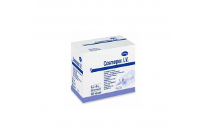 Повязка самоклеящаяся для фиксации катетера HARTMANN Cosmopor I.V., 8 × 6 см, 50 шт./уп.