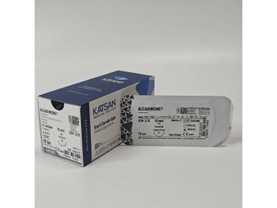 H0519Z1T75	Шовный материал ALCADINONE 3/0 75см, колющая 19мм, 1/2, 12шт/уп