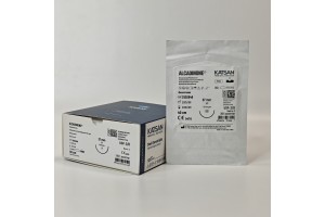 J0437Z1T40 Шовный материал ALCADINONE 2/0 40см, колющая 37мм, 1/2, 12шт/уп