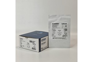 J0526Z1F32 Шовный материал ALCADINONE 3/0 32см, колющая 26мм, 1/2, двухигольная, 12шт/уп