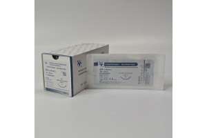PM42026F4 Шовный материал не рассасывающийся ПОЛИПРОПИЛЕН 2/0 45см, обратно-режущая 26мм, 3/8, 12шт/уп