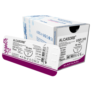 PGA USP 2 Шовный материал Полигликолид (ALCASORB). стерил. KATSAN
